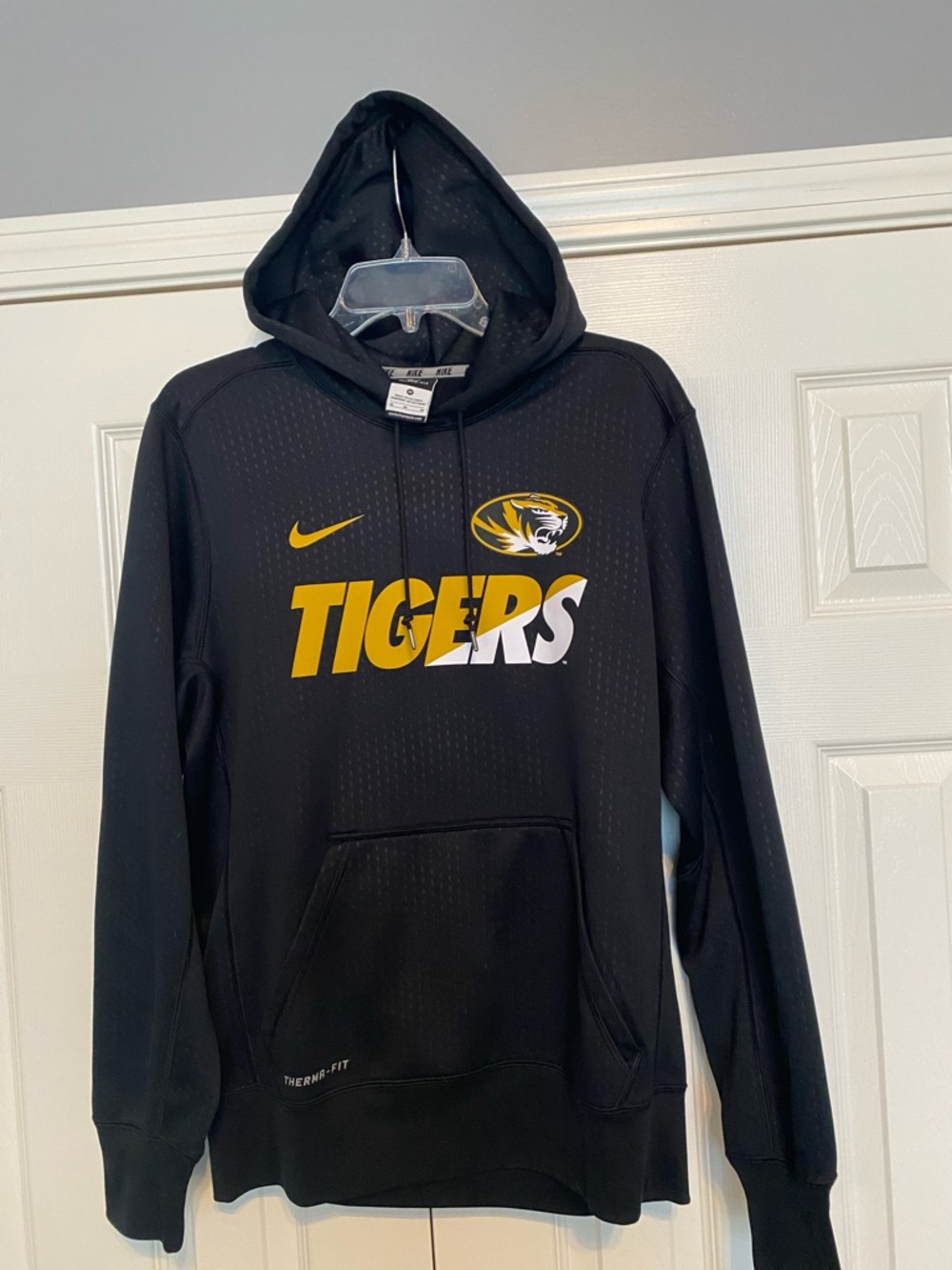 Nike Black & Gold Tigers Pullover Hoodie